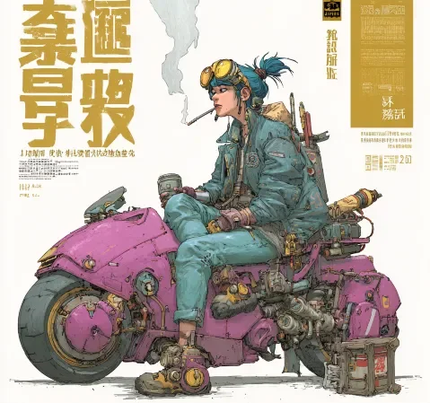 悬疑题材方向的漫画条目封面示意